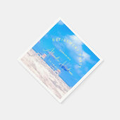 Summer Beach Retirement Party Cocktail Servet (Hoek)