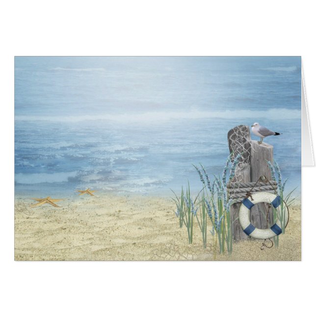 Summer Beach Scene (Voorkant Horizontaal)