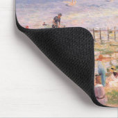 Summer Beach Scene Muismat (Hoek)