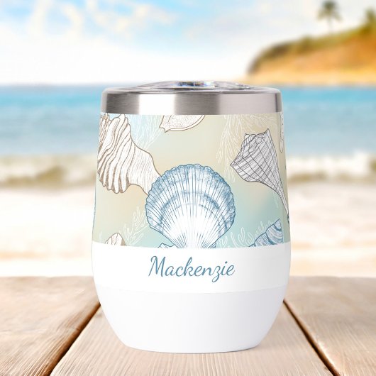 Summer Beach Seashells gepersonaliseerd