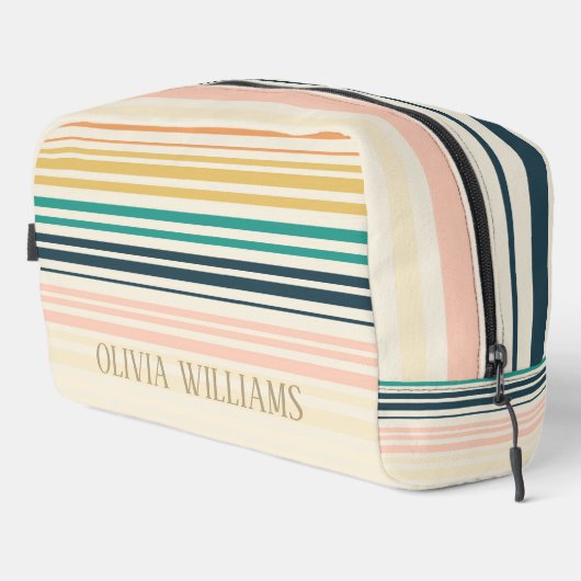 Summer Beach  strepen Toilettasje (Rechterhoek)