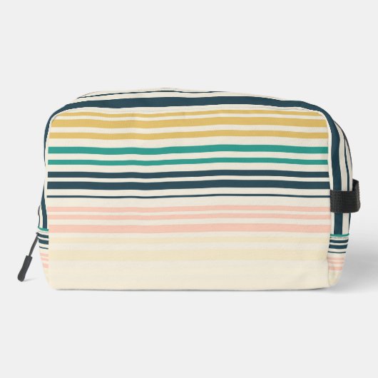 Summer Beach  strepen Toilettasje (Achterkant)
