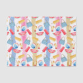 Summer Beach Stripes Tissuepapier (Voorkant)