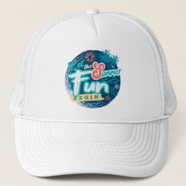 Summer & Beach Sublimation Trucker Pet