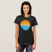 Summer Beach Sunset T-shirt (Voorkant volledig)