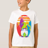 Summer Beach Surfing Gnome T-shirt (Voorkant)