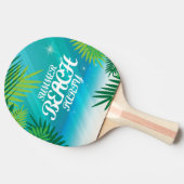 Summer Beach Tafeltennisbatje (Zijkant)
