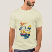 Summer beach tee t-shirt (Voorkant)