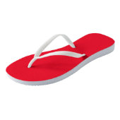 Summer Beach Teenslippers, Patriottisch 4 juli Roo Teenslippers (Schuin)