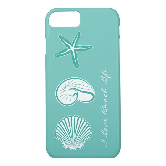 Summer Beach Theme Case-Mate iPhone Case (Achterkant)