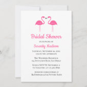 Summer Beach Tropical Pink Flamingo Vrijgezellenfe Kaart (Voorkant)