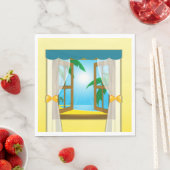 Summer Beach Uitzicht Servet (Insitu)