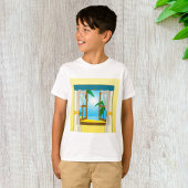 Summer Beach Uitzicht T-shirt