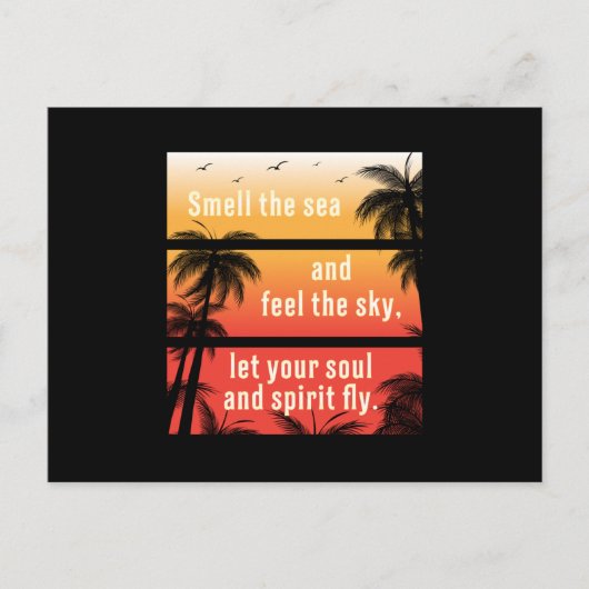 Summer Beach Vacation Surf Cool Zee Sun Funny Gift Briefkaart (Voorkant)