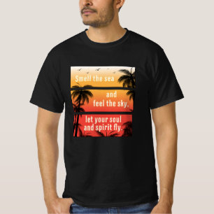 Summer Beach Vacation Surf Cool Zee Sun Funny Gift T-shirt