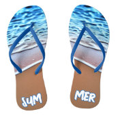 Summer Beach Vacation Teenslippers (Voetbed)