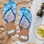 Summer Beach Vacation Teenslippers