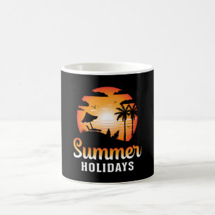 Summer Beach Vakantie Zee Surf Cool Sun Funny Gift Koffiemok
