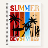 Summer Beach Vibes Notitieboek (Voorkant)