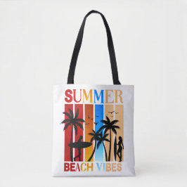Summer Beach Vibes Tote Bag