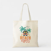 Summer Beach Vibes Tote Bag (Achterkant)