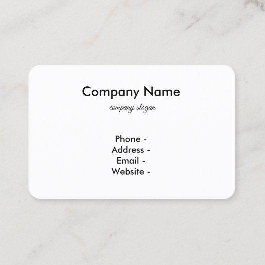 Summer Beach Visitekaartjes (Achterkant)