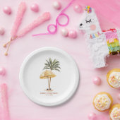 Summer Beach Vrijgezellenfeest Papieren Bordje (Feest)