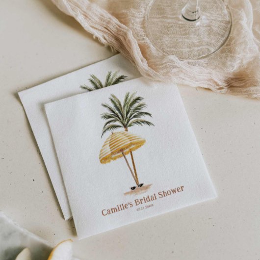Summer Beach Vrijgezellenfeest Servet