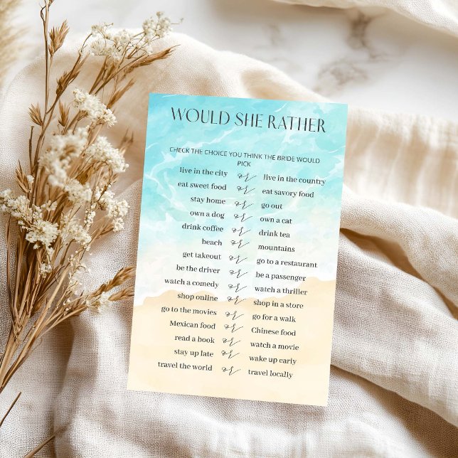 Summer Beach Vrijgezellenfeest zou ze liever spel (Creator heeft geüpload)