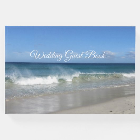 Summer Beach Wedding Gastenboek (Voorkant)