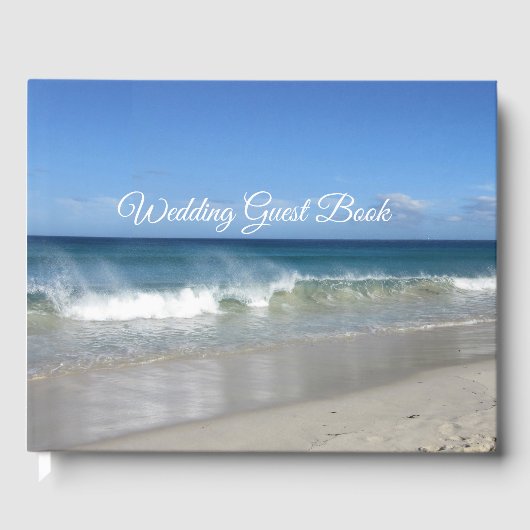 Summer Beach Wedding Gastenboek (Voorkant)