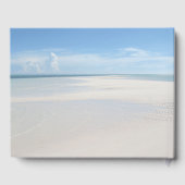 Summer Beach Wedding Ocean Guest Book Gastenboek (Achterkant)