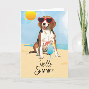 Summer Beagle Kaart