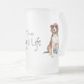 Summer Beagle Matglas Bierpul (Voorkant rechts)