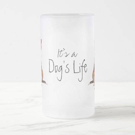 Summer Beagle Matglas Bierpul (Center)