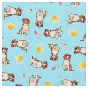 Summer Beagle Stof