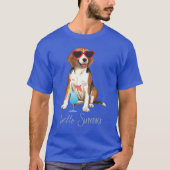 Summer Beagle T-shirt (Voorkant)