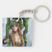 Summer Beauty Sleutelhanger (Achterkant)