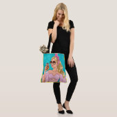 Summer Beauty Tote Bag (Op model)