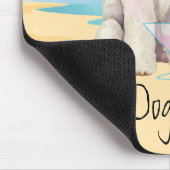 Summer Bedlington Terrier Muismat (Hoek)