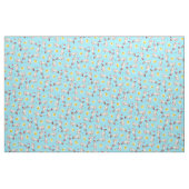 Summer Bedlington Terrier Stof (Fat Quarter)