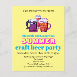 Summer Beer Party nodiging