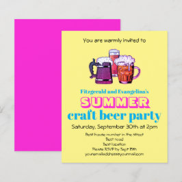Summer Beer Party nodiging