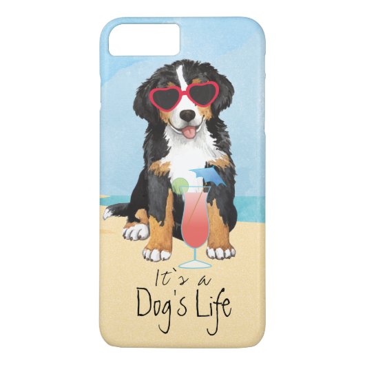 Summer Bernese Mountain Dog Case-Mate iPhone Case (Achterkant)