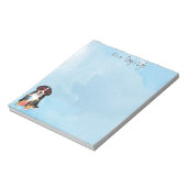 Summer Bernese Mountain Dog Notitieblok (Linkerzijde)