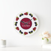 Summer Berries Brafrabes Blackberry Berry Fruit Grote Klok (Huis)