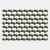 Summer Berries Brafrabes Blackberry Berry Fruit Inpakpapier Vel (Voorkant 2)