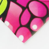 Summer Berry Delight Fleece Deken (Hoek)