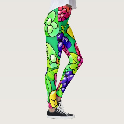 Summer Berry Delight Leggings (Rechts)