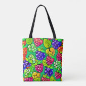 Summer Berry Delight Tote Bag (Achterkant)